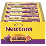 Newtons Soft Baked Real Fruit Fig Bars, Chewy Fig Cookies, 10 Snack Packs (2 Cookies Per Pack)