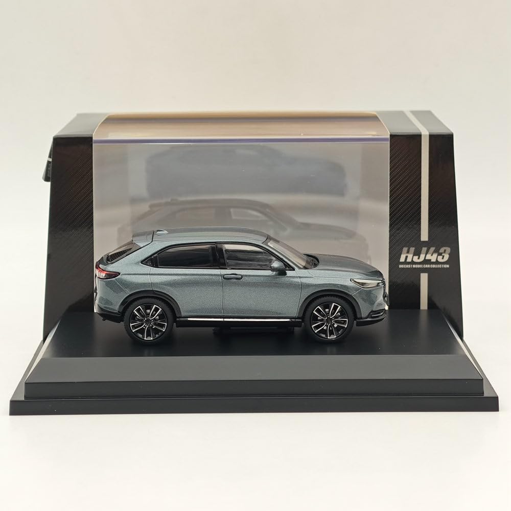 Hobby Giappone 1/43 VEZEL Meteoroid Grigio Metallic Diecast Modelli Auto Collezione Limitata Auto Giocattoli Regalo HJ431002GM