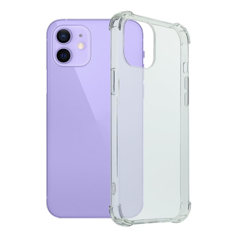 elago Ibrido Clear Custodia Cover Compatibile con iPhone 12 Case e Compatibile con iPhone 12 PRO Case (6.1), Anti-Ingiallimento Hard PC Retro, Paraurti Flessibile Cover Antiurto (Verde Menta