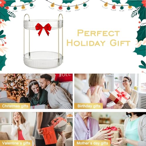 Large Rotating Makeup Organizer for Vanity & Bathroom Storage - Image 6