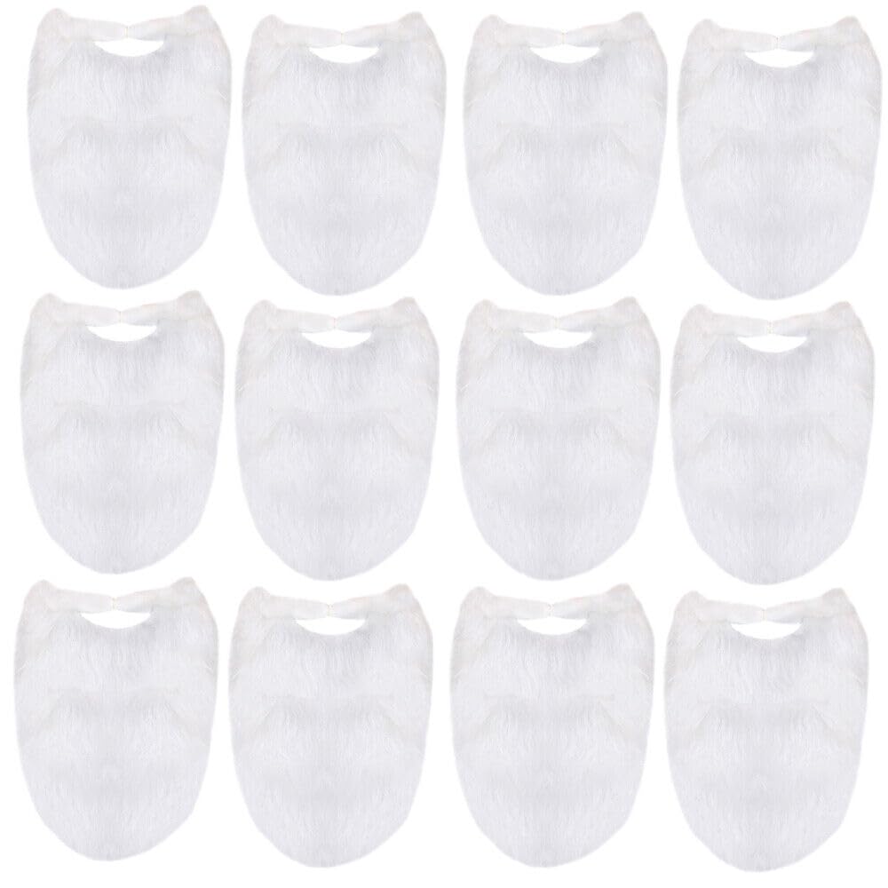 brown leaf Christmas Santa Claus Snow White Beard Costume Accessories For Kids and adult For Merry Christmas Party (Pack Of 4) (B0CQ7XDYDG) Amazon Price History, Amazon Price Tracker