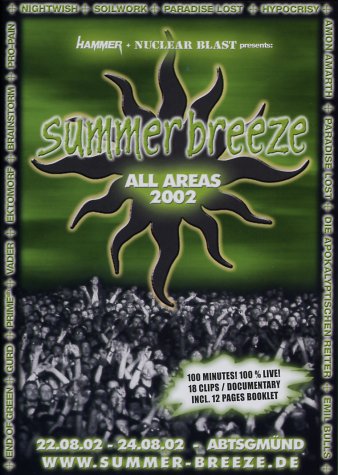 Preisvergleich Produktbild Various Artists - Summer Breeze: All Areas 2002