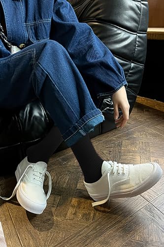 Solid Color Crew Socks Colorful Boot Sock Candy Colored Dress Socks for Women, Men 5