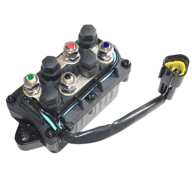 Outboard Engine 61A-81950-00 Hydraulic Lift Relay Compatible with Yamaha 2-Stroke 60-250 HP Boat Motor Parts