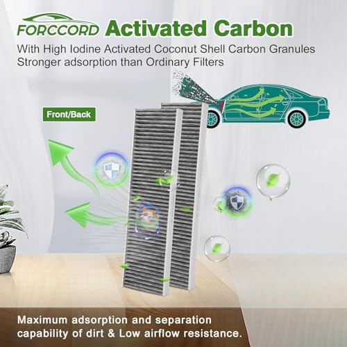 Image of 2-Pack Cabin Air Filters for Chevrolet Equinox 05-09, Pontiac Torrent 06-09