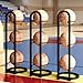 Shakven Vertical Ball Storage Rack | Multi-Layer Ball Organiser Rack for Basketball Football Volleyball,Ball Storage Shelf,Multi-Layer Ball Organizer Rack,Ball Stand,Vertical Ball Storage