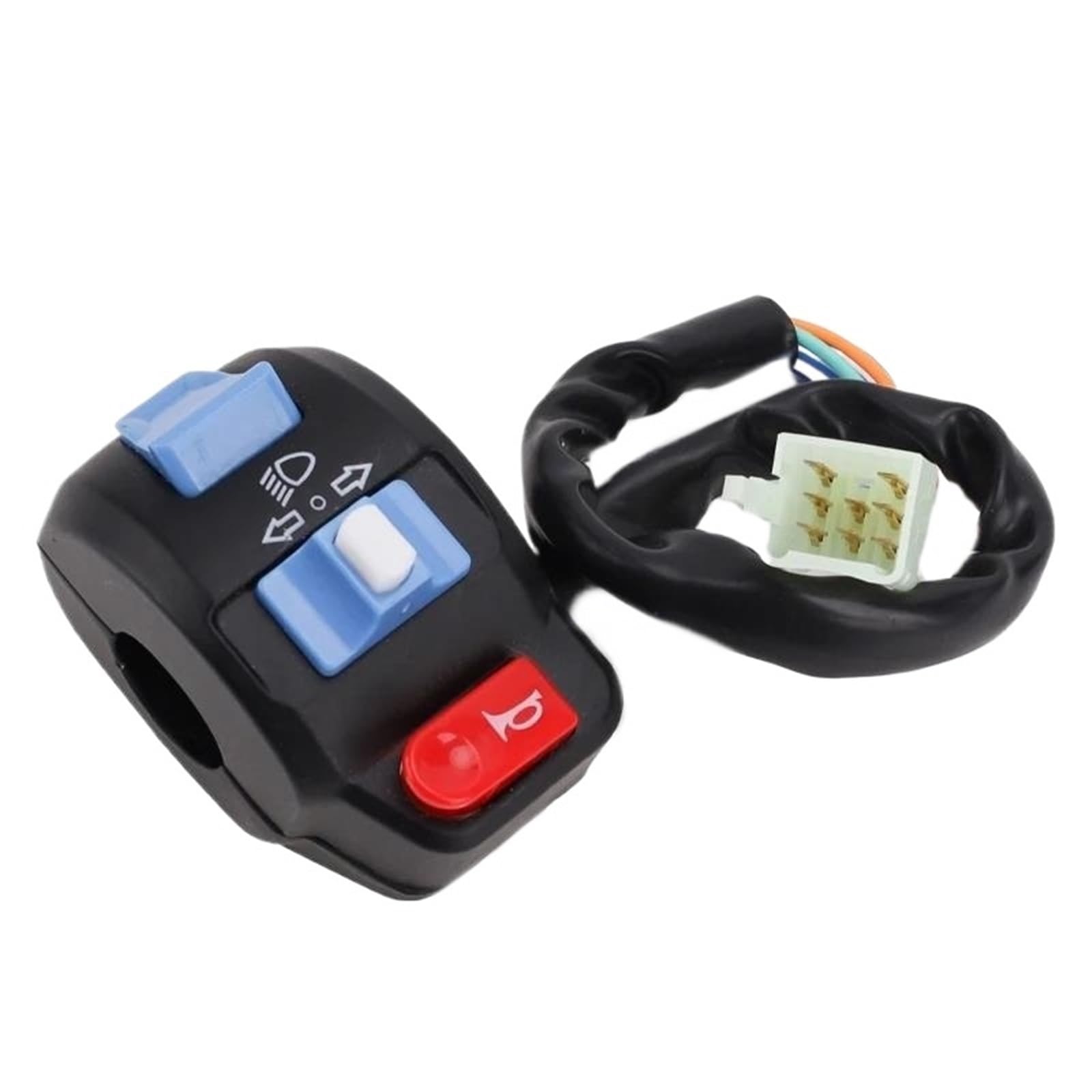 Interruttori Moto Pulsante Clacson Indicatori Di Direzione Interruttore Di Controllo Interruttore Manubrio Bici Elettrica Scooter Per Gy6 50cc 125cc Bobina Statore(3)