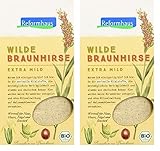 Reformhaus Braunhirse Bio, 500g (2er Pack)