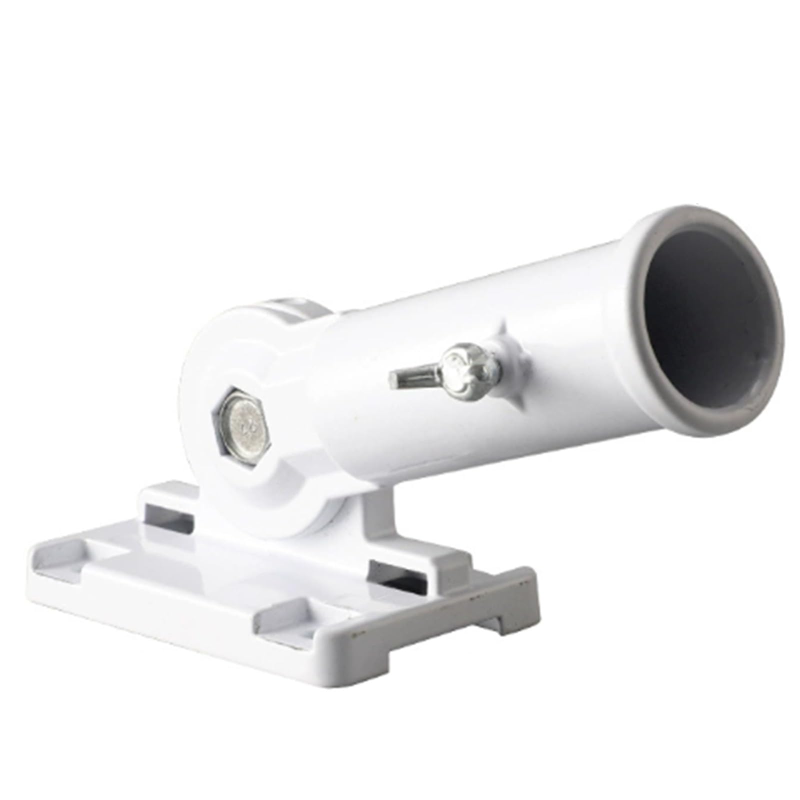 Support de mât de drapeau orientable extérieur avec trou de 2,7cm pour pavillon universel