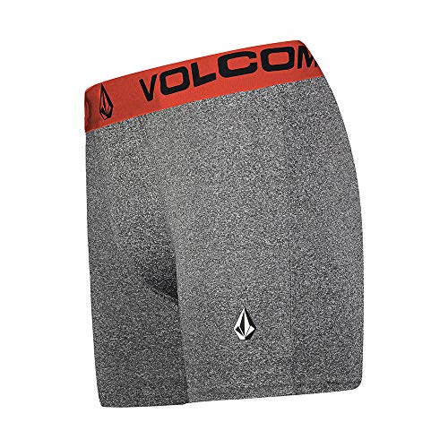 Volcom Mens Boxer Briefs 4 Pack Poly Spandex Performance Boxer Briefs Underwear (Black/Red/Grey/Blue, X-Large) #TOP3