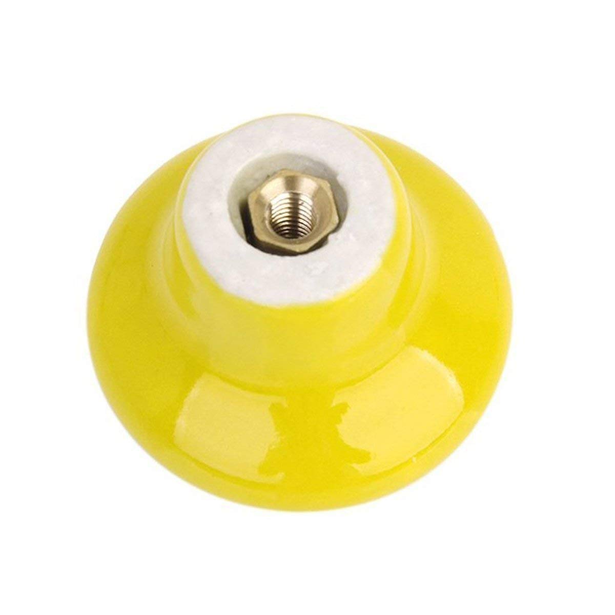 Pomos redondos de cerámica para cajón, aparador de cocina, 32 mm