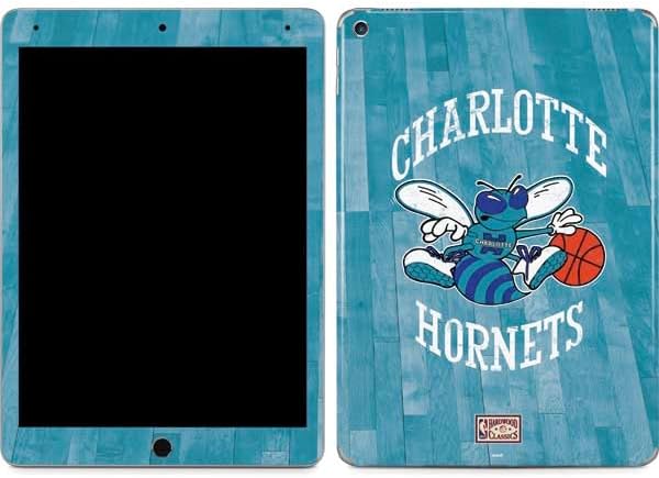 Skinit Decal Tablet skin compatible with iPad Air 10.9in (4th Gen, 2020) - Officially Licensed NBA Charlotte Hornets Hardwood Classics Design