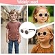 BOULESENM Baby Sonnenbrillé,Polarisierte Baby Sonnenbrillen mit Riemen Verstellbar,Sonnenbrille Kinder,Sonnenfilter UV400 Schutz Sonnenbrillé,für Säugling Kleinkind Neugeborenen Mädchen Jungen
