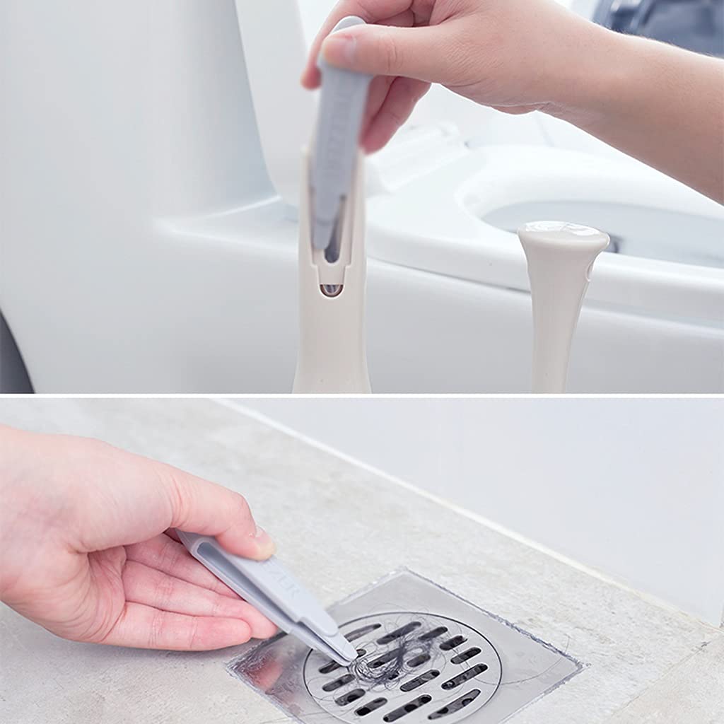 Pennello per il bagno Brush Holder Brush Brush Brush Brush Brush Brush Creativo Two-in-one Spazzole da toilette Manico lungo MANIGLIO LUNGO NESSUNA PRINCIPALE WC Titolare della spazzola per il water