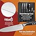 Slitzer Germany 7-Piece Chef's Knife Set, Ergonomically Designed, Professional Grade Chef Knives, Great addition to any kitchen