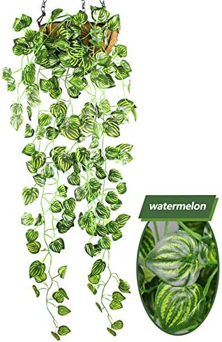 Amazon.de Künstliche Girlande zum Aufhängen, Rankenpflanze für Wand