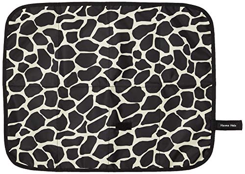 Hanna Hula ペット カフェマット 犬 猫 ジラフブラック