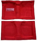 ACC Automotive Carpet Compatible with 1961 to 1964 Cadillac Coupe DeVille, 2 Door (565-Bright Red 80-20 Loop)