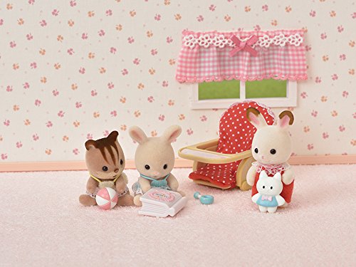 Sylvanian Families - Baby Nursery Conjunto Móveis do Berçário, 3+ Anos, Multicor, 5288
