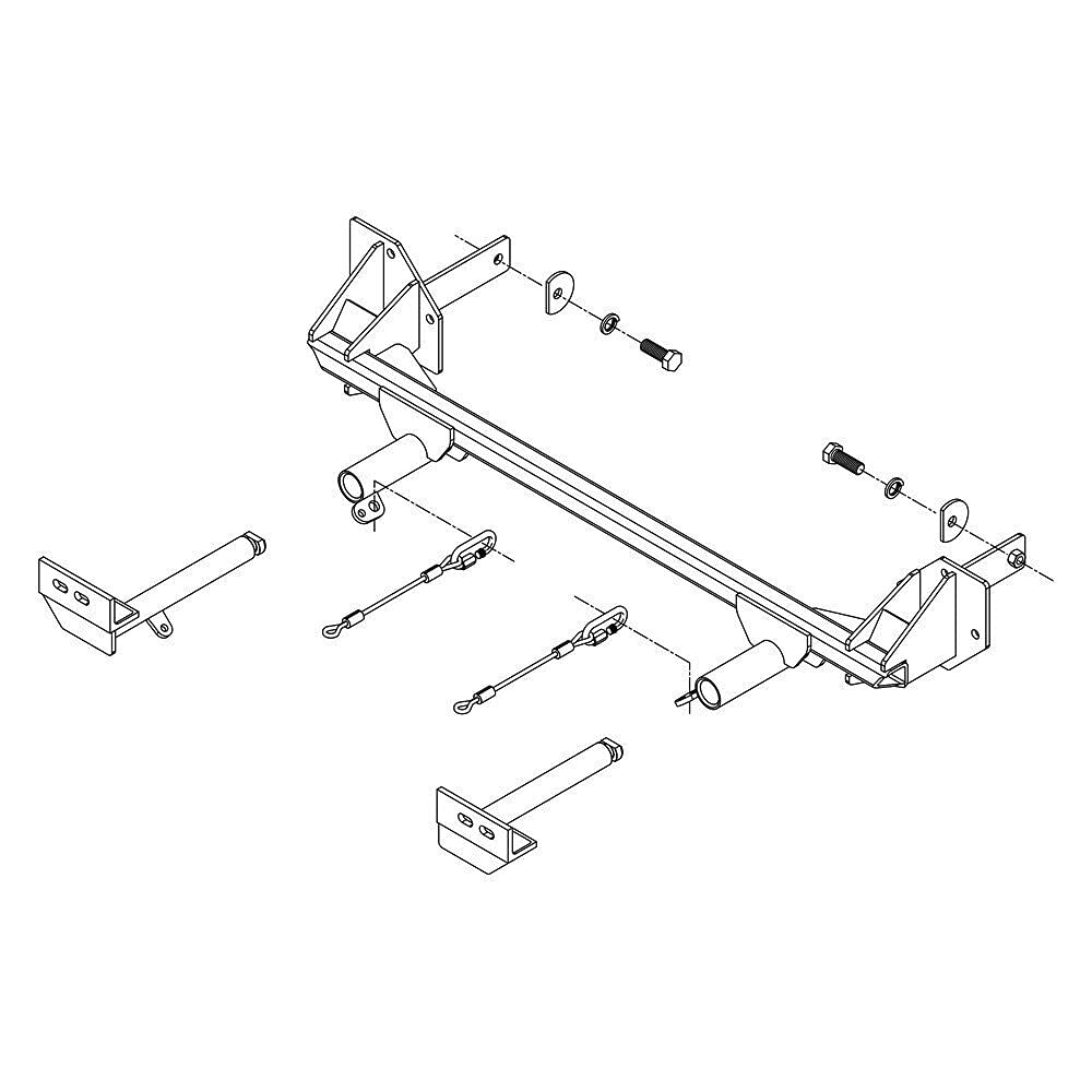 Roadmaster RV Trailer Ez2 Series Ez2 Bracket Kit - 521190-1 Tow Bar Baseplate
