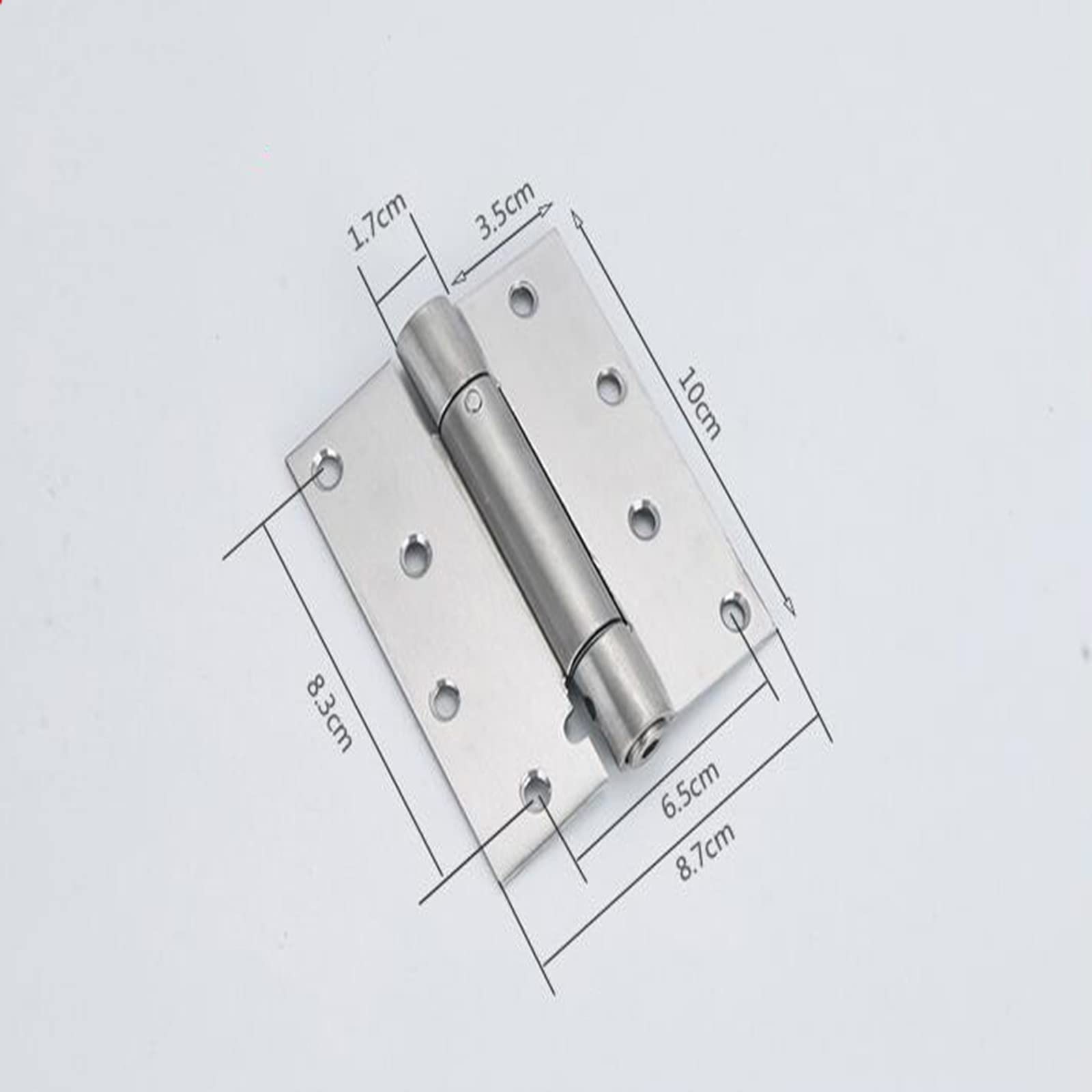 BUNGAA Bisagras, Bisagra, Bisagras a Tope Plegables de Acero Inoxidable con rodamiento de Bolas de 100 mm for bisagra de Muebles for el hogar - Paquete de 4