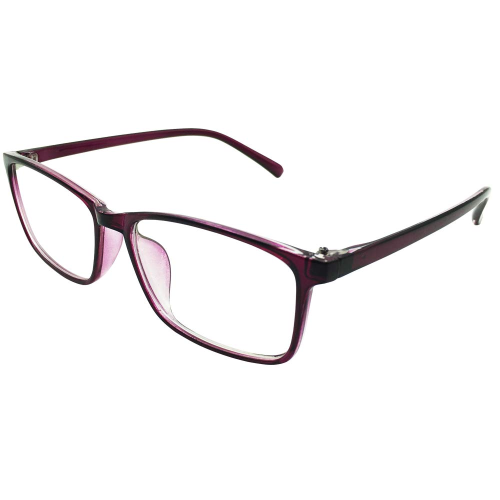 Southern Seas Men's Purple Classic Wo +3.00 Reading Glasses Readers Eyewear Frames Spectacles Eyeglasses