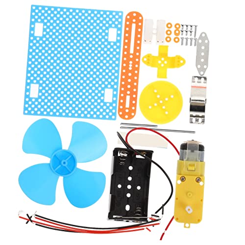 Toyvian 1juego Científico De Ventilador Eléctrico para Educativo De Montaje y Aprendizaje De Física