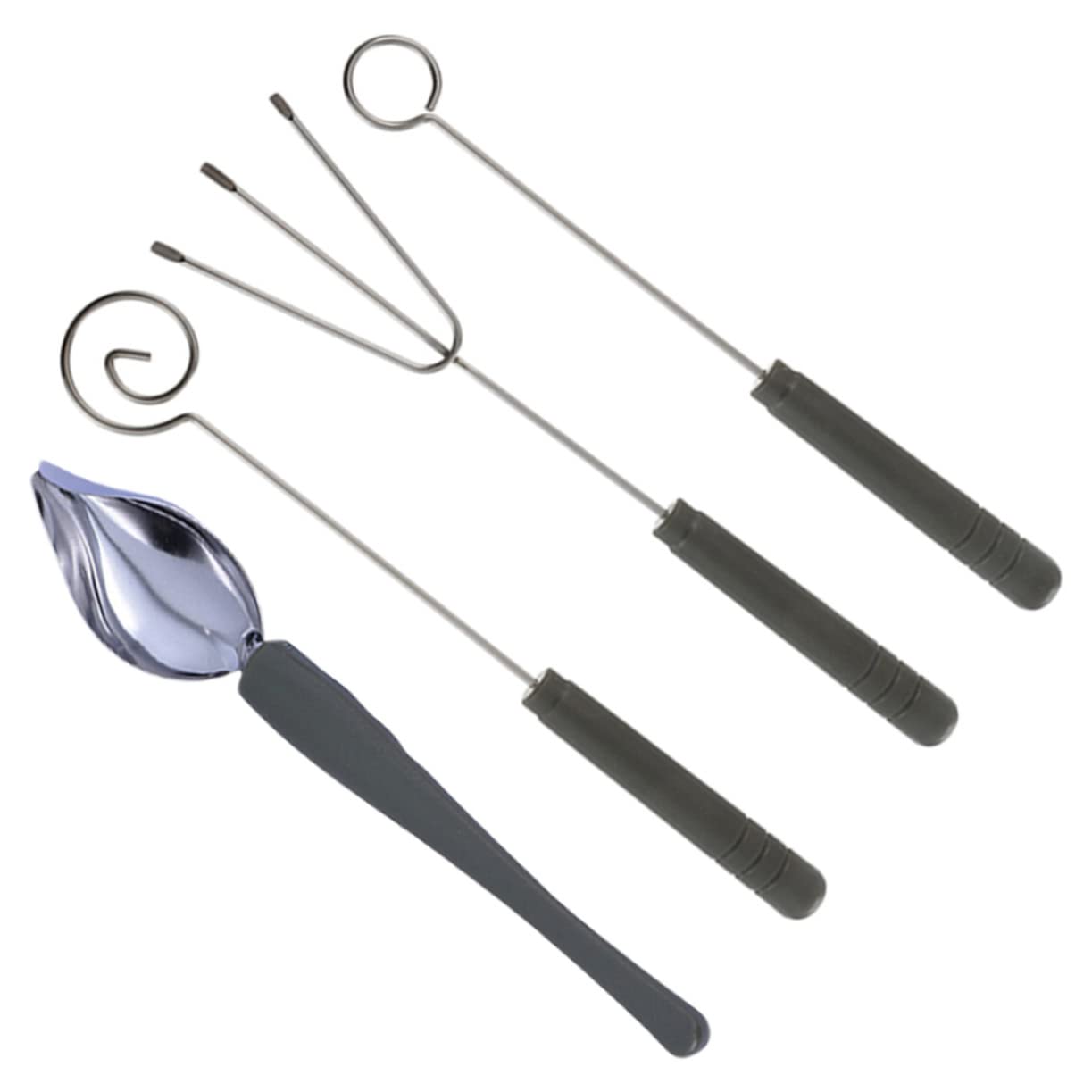 FUNOMOCYA Stainless Steel Fondue Forks Long Handle Dipping Forks for Kitchen Events