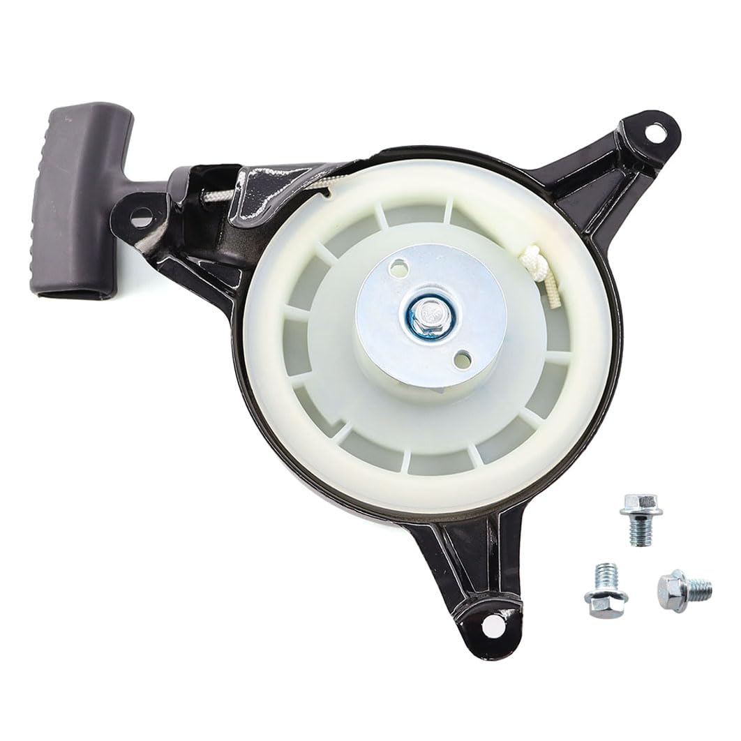 MCHNIC Pull Hand Starter Recoil Starter W/Screws for Einhell GC-PM 46S GC-PM 46/2 S HW-E, 170 mm Hole Spacing Lawn Mower