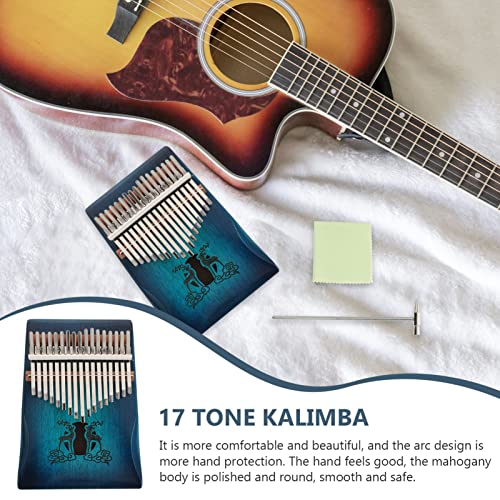 BIENKA Kalimba Thumb Piano 17 Keys: Portable Mbira Finger Piano avec Tuning Hammer Professional Thumb Piano Piano - Les Beatles, Paul McCartney, John Lennon, RIngo Starr, George Harrison BIENKA Kalimba Thumb Piano 17 Keys: Portable Mbira Finger Piano avec Tuning Hammer Professional Thumb Piano Piano – Image 5