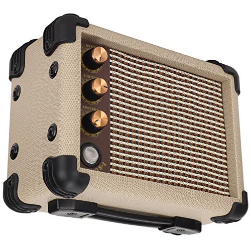 Amplificador de guitarra elétrica, bateria recarregável de amplificador de guitarra para Ukulele par