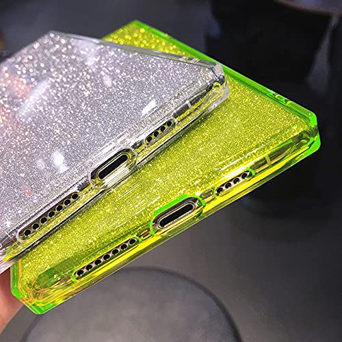 Coque paillettes roses pour Samsung S20 FE | Protection souple scintillante carrée