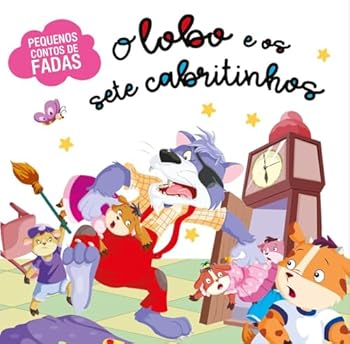 Paperback PEQUENOS CONTOS DE FADA - O LOBO E OS 7 CABRITINHO [Portuguese_Brazilian] Book