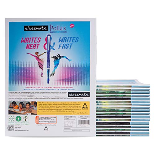 Image of Classmate Long Notebook - Single Line (Pack of 6) Notebook - Single Line (Pack Of 18)