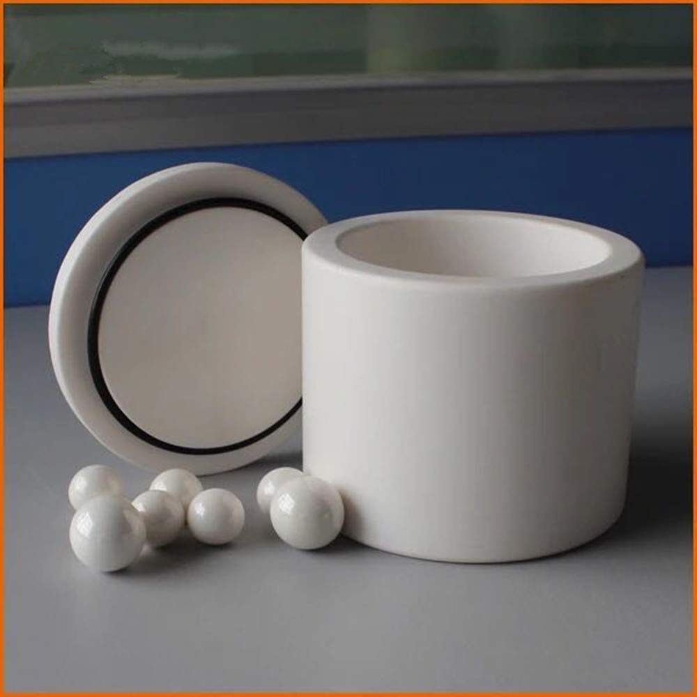 Tarro de molienda de bolas de óxido de circonio de 50ml-1000ml for molino de bolas planetario de laboratorio-alta dureza y resistencia al desgaste(250ml)