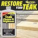 STAR BRITE Teak Cleaner & Brightener, Restore Weathered Wood, 32oz (094932)