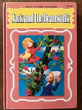 Card Book Jack and the Beanstalk, Giant 3-D Fairy Tale Books by Playmore Book