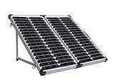 Placa solar plegable en tres variantes: potencia solar de 60, 100 o 150 W.