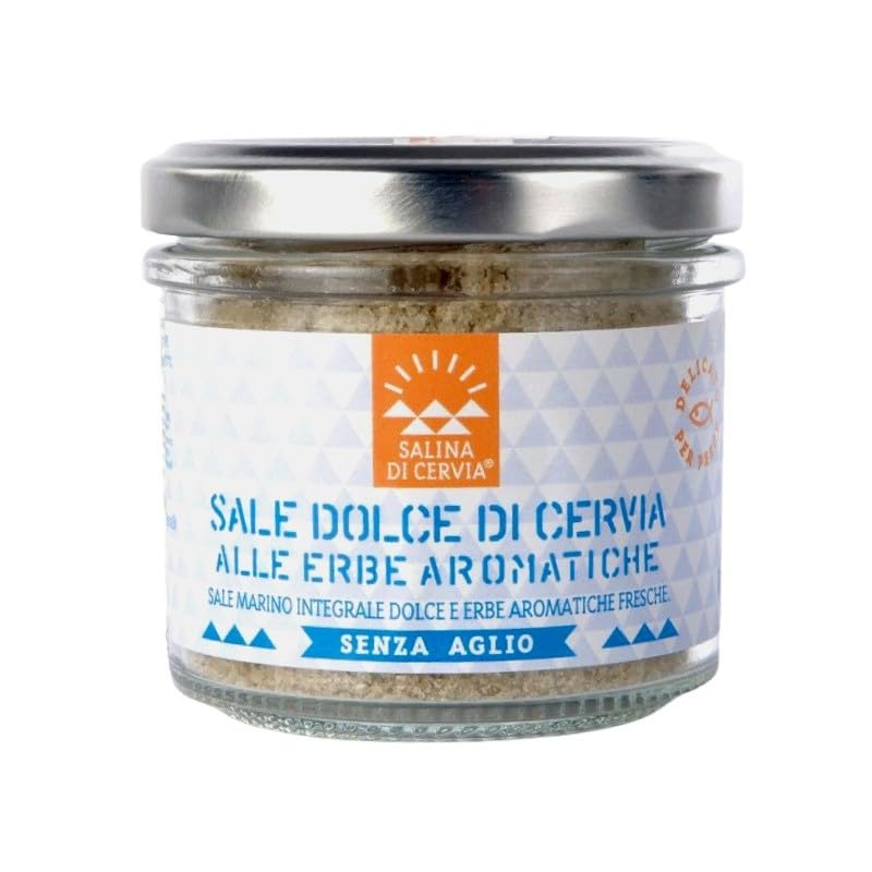 Sal Dolce di Cervia con Hierbas para Pescado Sin Ajo