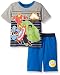 Marvel Boys' Basketball Short Set, Grey, 5