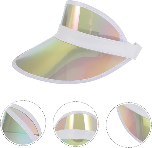 Miniatura 5 de BESPORTBLE Visera de golf para hombre, visera de golf para mujer, sombrero de sol para mujer, sombreros de entrenamiento para mujeres, gorra