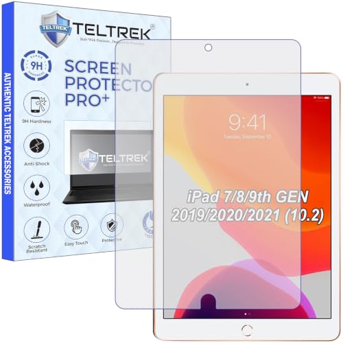 Image of Screen Guard Compatible With Apple iPad 9th Generation 2021 / 8th Generation 2020 / 7th Generation 2019 Tab (10.2 inch Inch Tbalet) Flexible Fiber Screenguard Not a Tempered Glass Screen Protector