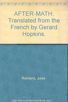 AFTER-MATH. Translated from the French by Gerard Hopkins.