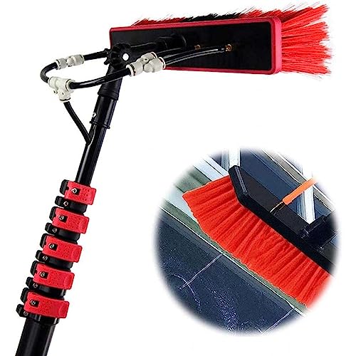Postes ajustables de 40 pies con cepillo de 35 cm para paneles solares 2