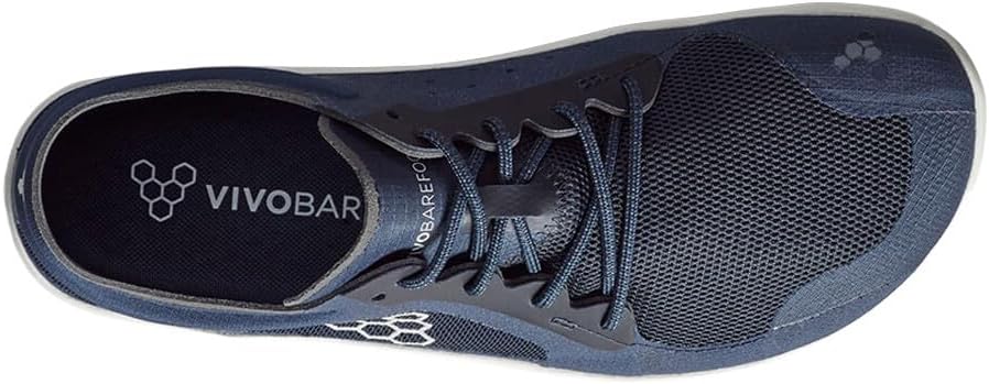 Vivobarefoot Primus Lite 3.5 Mens Barefoot Shoes | Build Strength, Balance & Mobility | Lightweight for Training & Running | Wide Fit Grounding Shoes | Vegan, Midnight, 14 US - Image 5