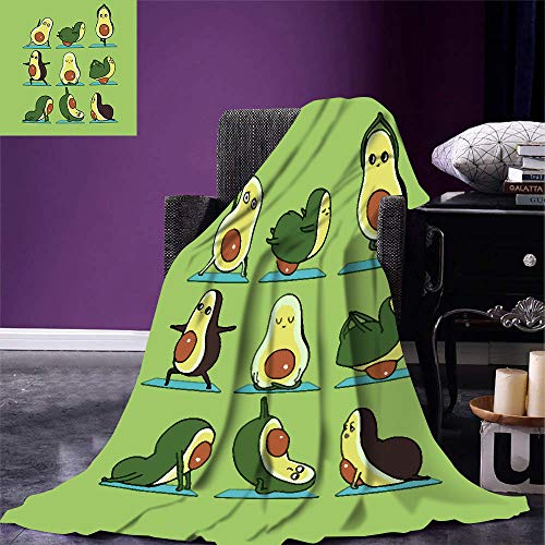 Couverture Les Animaux Mignons en Sherpa - Chaude et Douce pour le Bureau et Enfant 150x200
