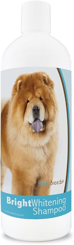 Shampoo Clareador para Cães de Pelagem Clara Healthy Breeds Chow Chow 355 mL