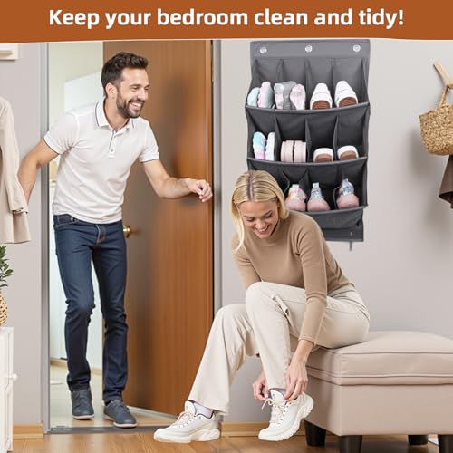 Rangement à chaussures à suspendre pour optimiser le dressing familial - 3