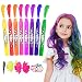 Hair Chalk for Girls Kids, Temporary Hair Chalk Pens 8 Colourful, Washable Hair Dye Chalk for Girls Gifts Kids Toys Birthday Present Themed Parties by ETEREAUTY