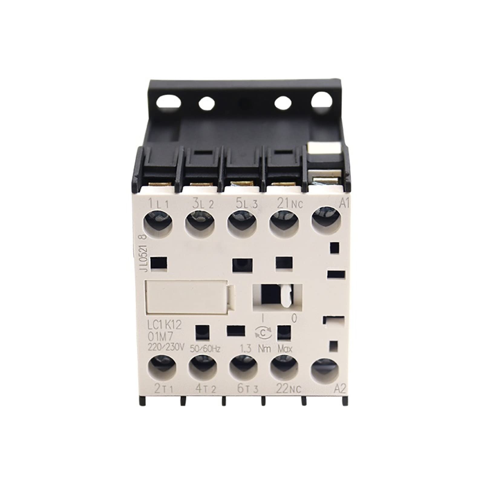 YFHGULBTK CJX2-K 1201 1208 Small Contactor 24V 36V 48V 110V 220V 380V LC1K 45mm*58mm*57mm Control Motor(1208 380v)